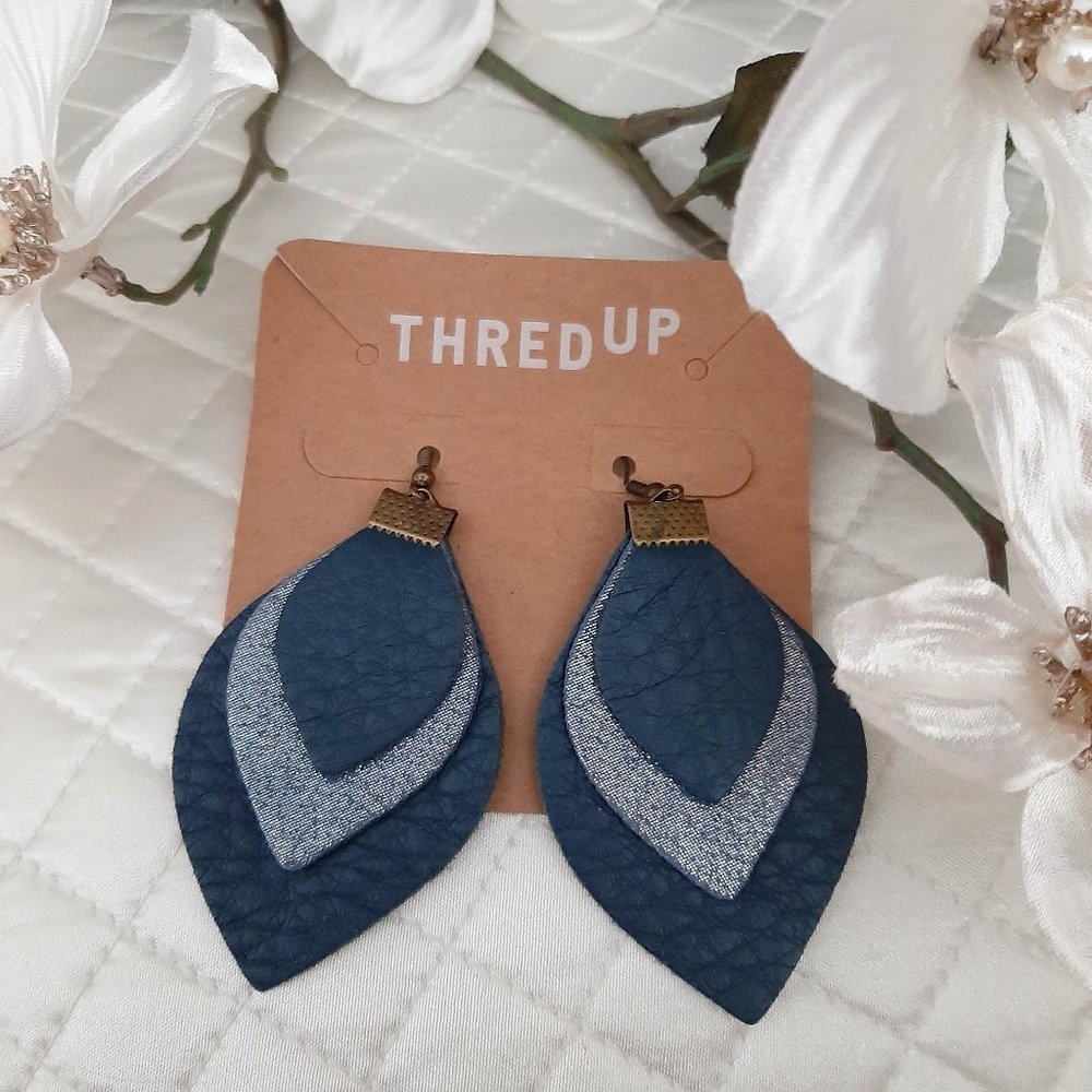 Thread Up Three Tier Earrings